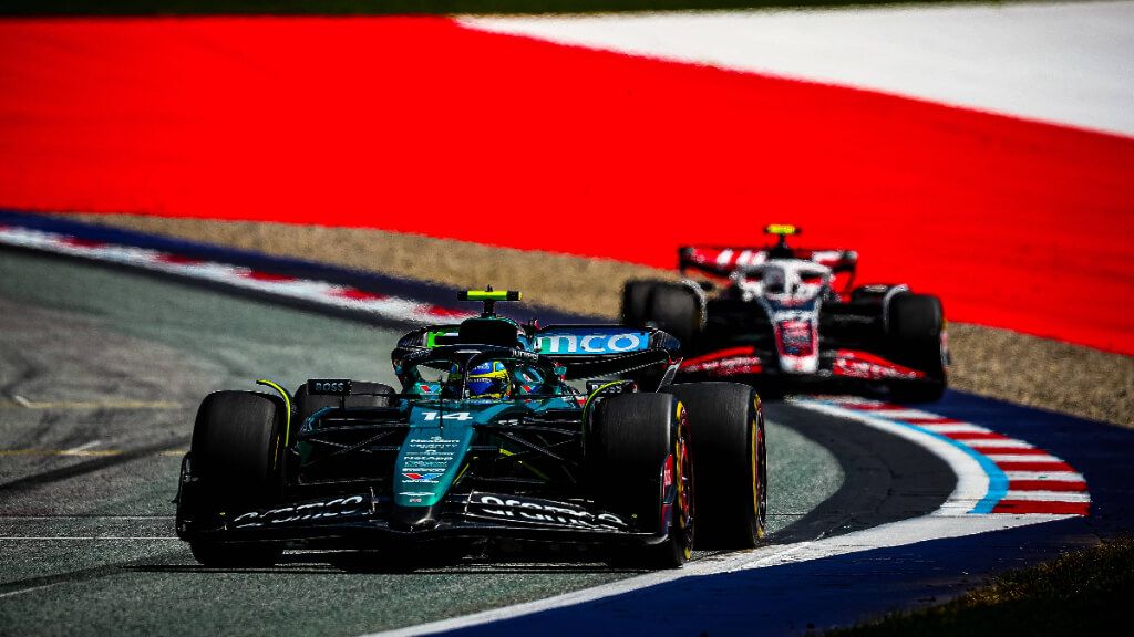  Fernando Alonso, en el Gran Premio de Austria.