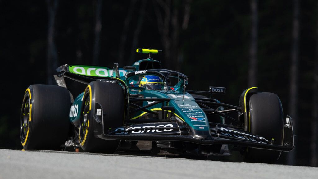  Fernando Alonso, en el Gran Premio de Austria.