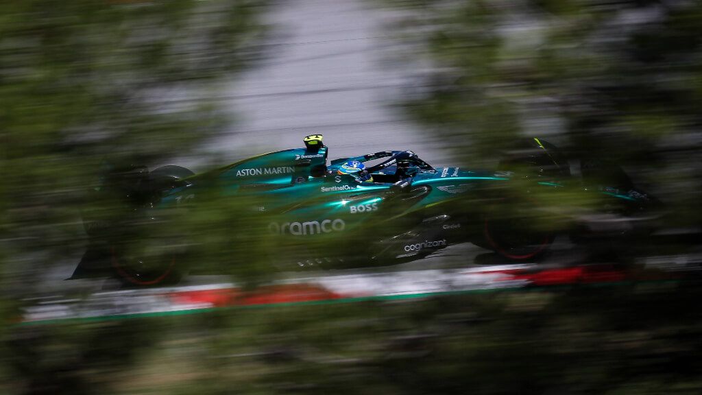 Fernando Alonso, en el Gran Premio de España.