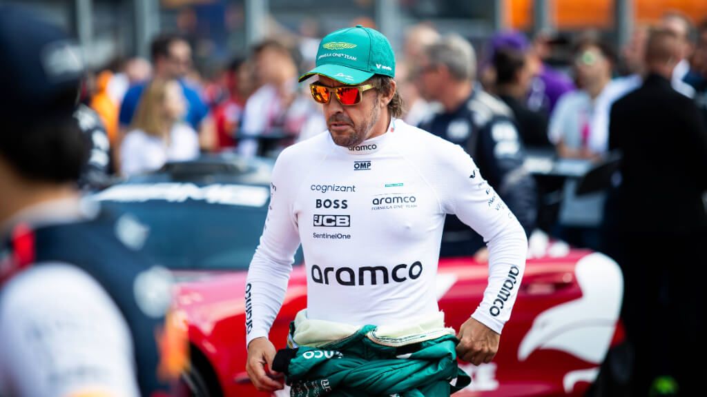 Fernando Alonso, en el último Gran Premio de Spa de F1.