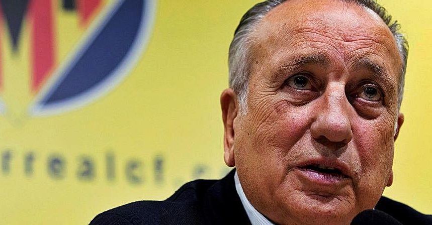 Fernando Roig, en un acto del Villarreal en sala de prensa (Foto: EFE).