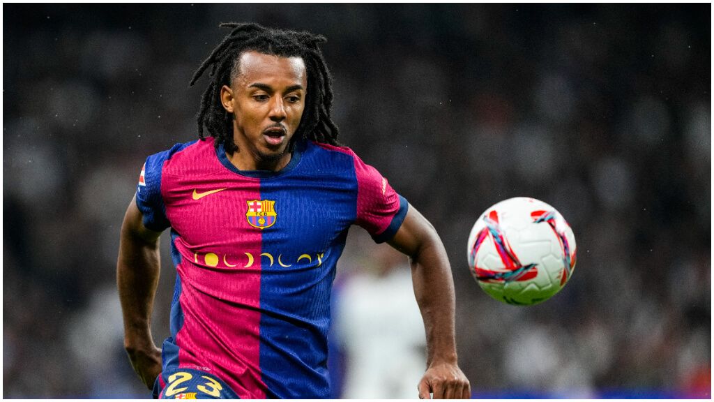  Jules Koundé durante El Clásico. (Fuente: Europa Press)