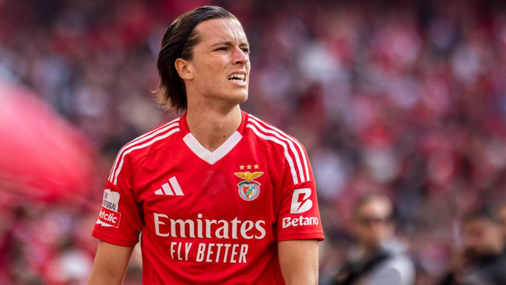 Álvaro Carreras, jugador del Benfica