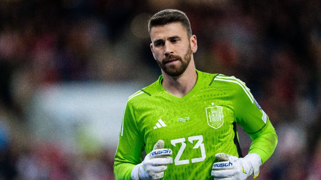 Unai Simón será uno de los porteros a seguir en la Eurocopa (foto: Cordon Press).