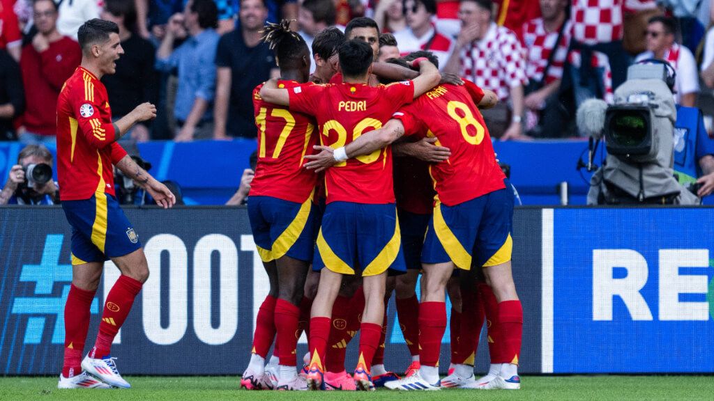  España se impuso a Croacia en la jornada 1 de la Eurocopa 2024.
