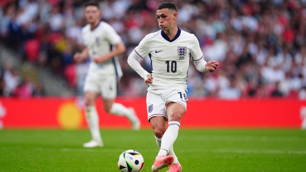 Phil Foden, jugador de Inglaterra era uno de los futbolistas a seguir en la Eurocopa.