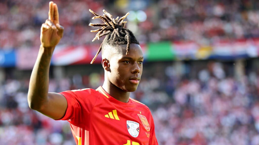 Nico Williams con la Selección Española en la Euro 2024 (Foto: Cordon Press)