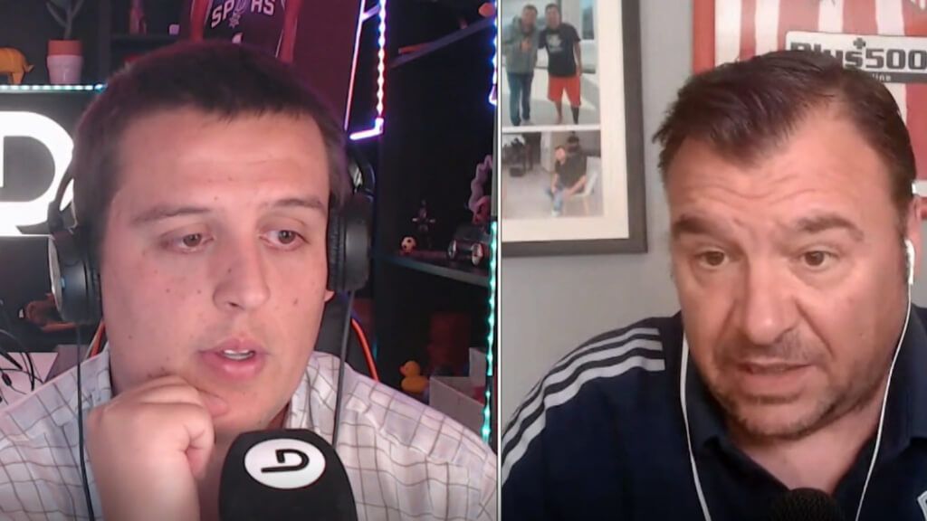 Rubén Uría, en el canal de Twitch (Foto: ElDesmarque)