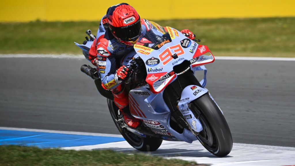Marc Márquez, en el GP de Assen.