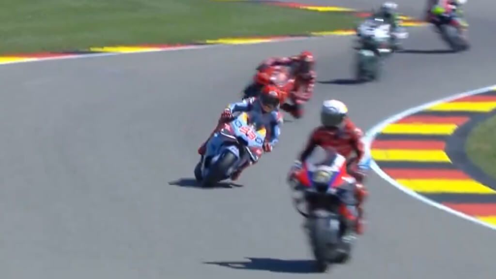 Marc Márquez, en el GP de Alemania.