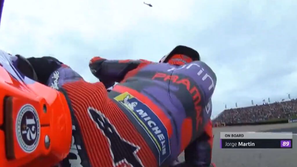 Jorge Martín, en el Gran Premio de Alemania.
