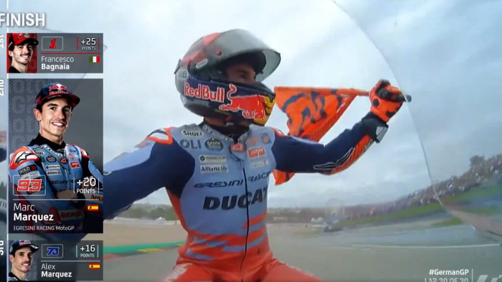  Marc Márquez, en Alemania