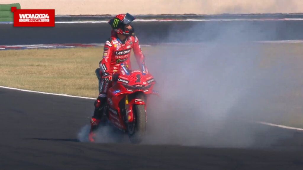  Pecco Bagnaia, en la 'World Ducati Week'.