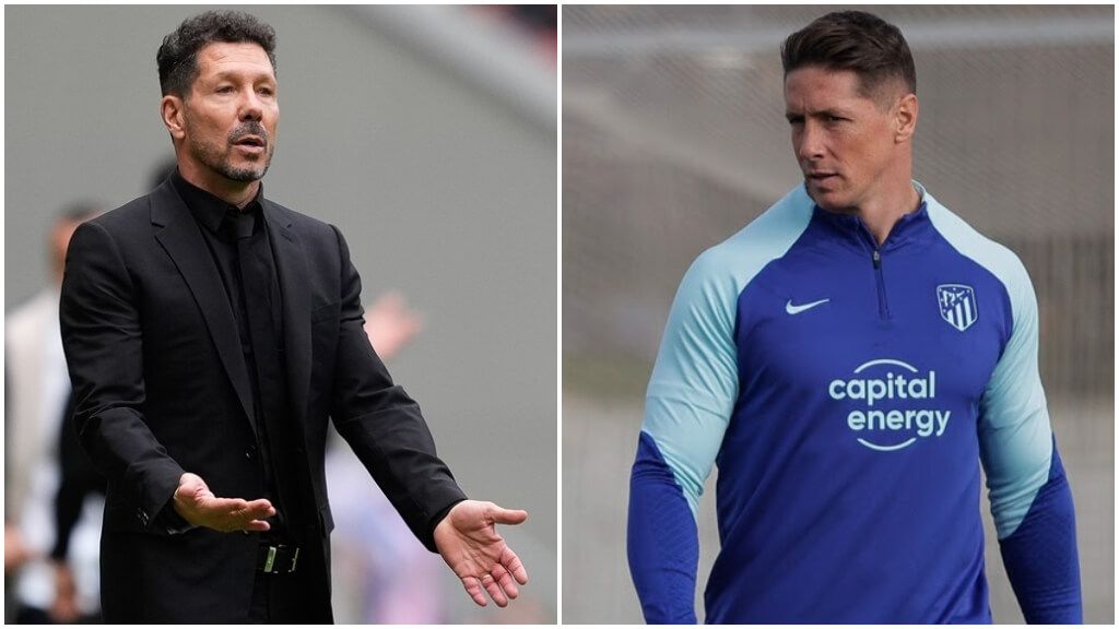  Diego Pablo Simeone y Fernando Torres (Fotos: Europa Press)