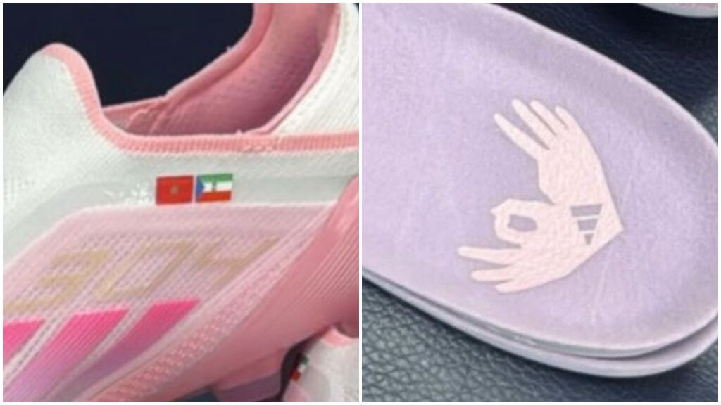 Los detalles de las nuevas botas de Lamine Yamal