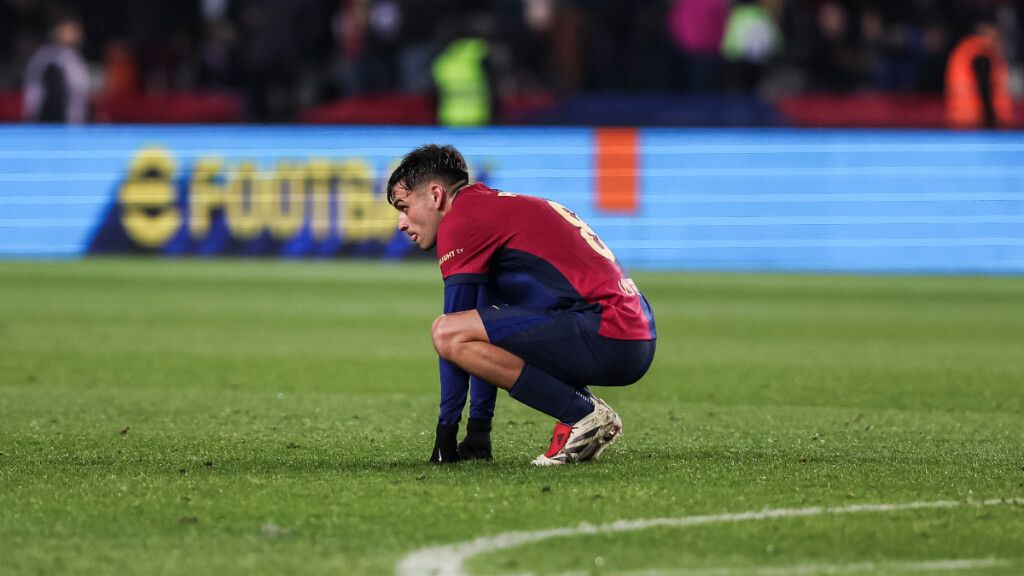  Pedri tras la derrota ante el Leganés (Europa Press)