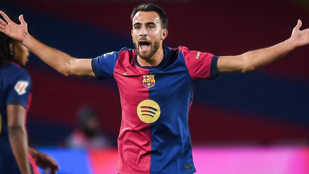  Eric García en un partido con el Barcelona (Cordon Press)