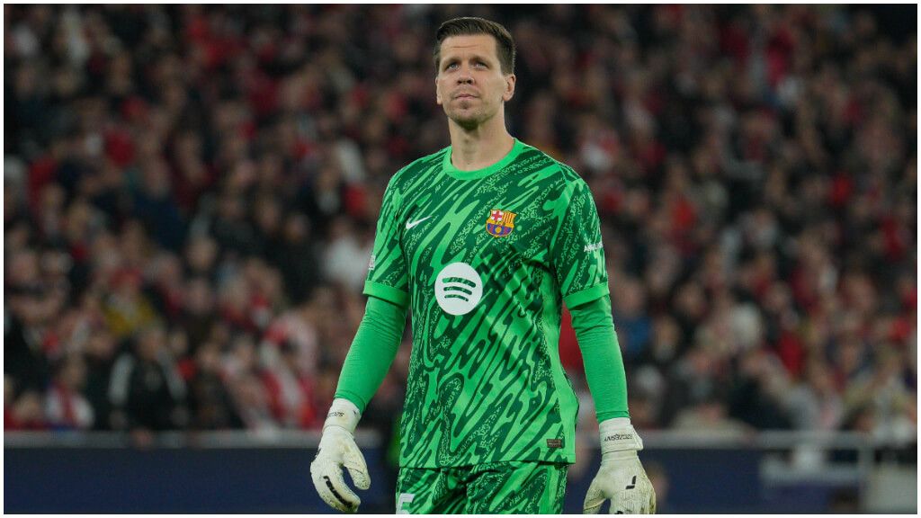  Wojciech Szczesny, durante un partido del Barcelona.