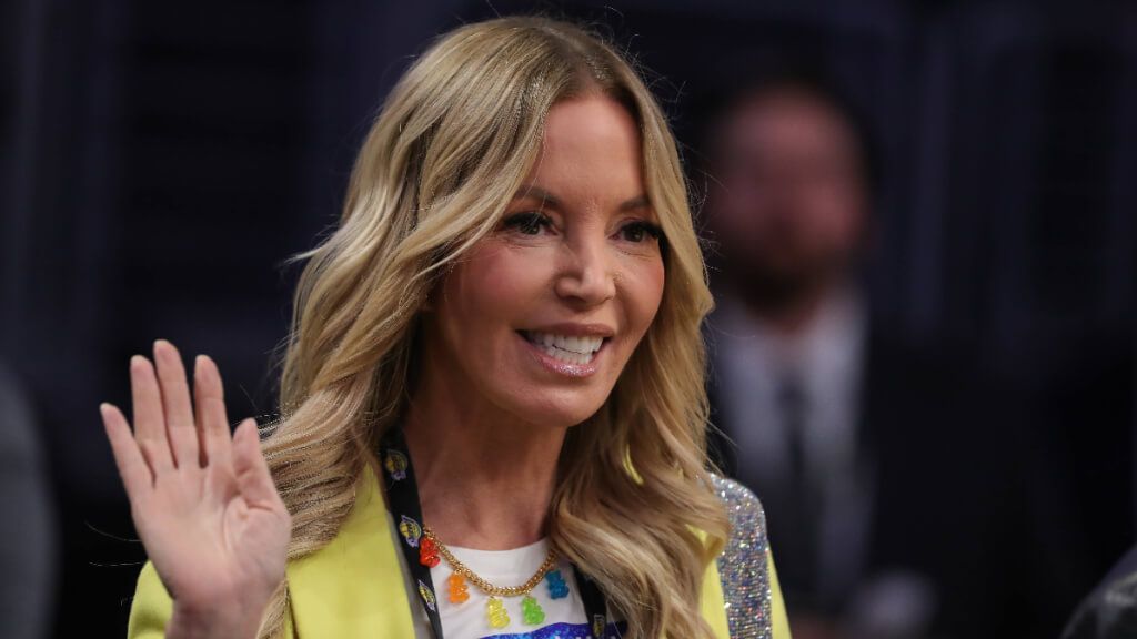 Jeanie Buss en un partido de los Lakers (Cordon Press)