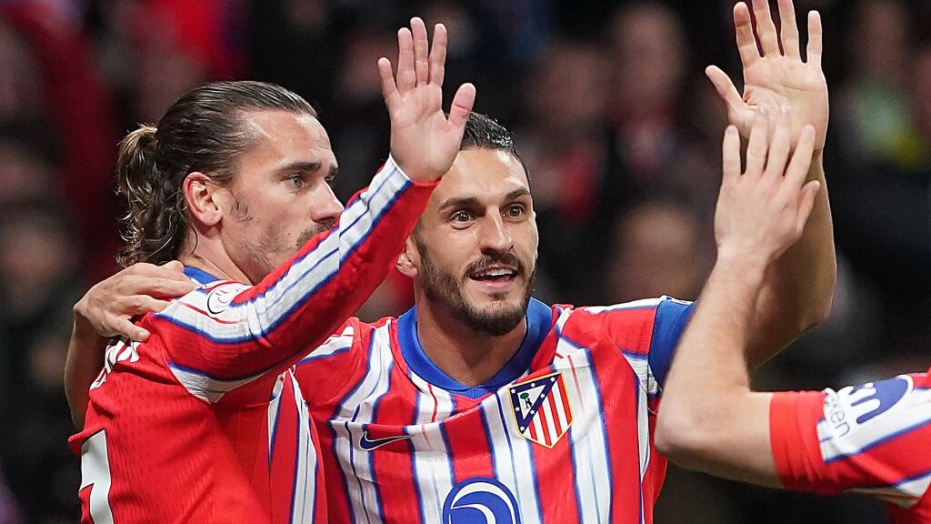  Griezmann y Koke en el Atlético de Madrid (Cordon Press)