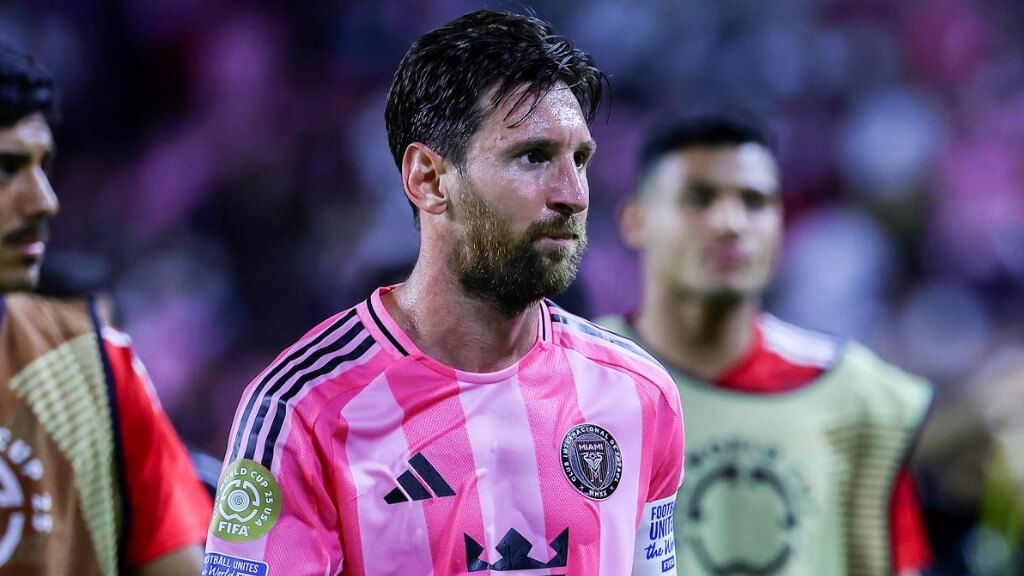 Leo Messi en el Al-Alhy vs Inter Miami (EFE)