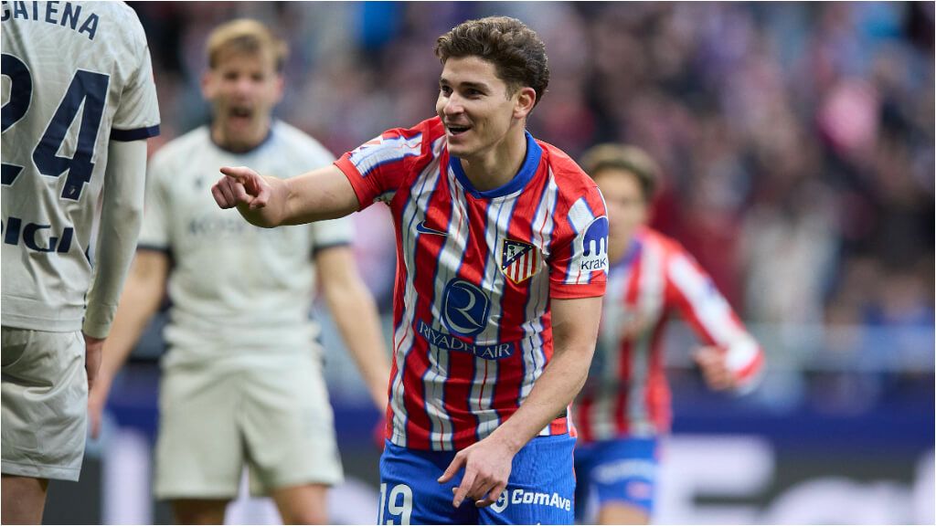  Julian Álvarez fue importante en el triunfo con su gol (foto: Cordon Press).