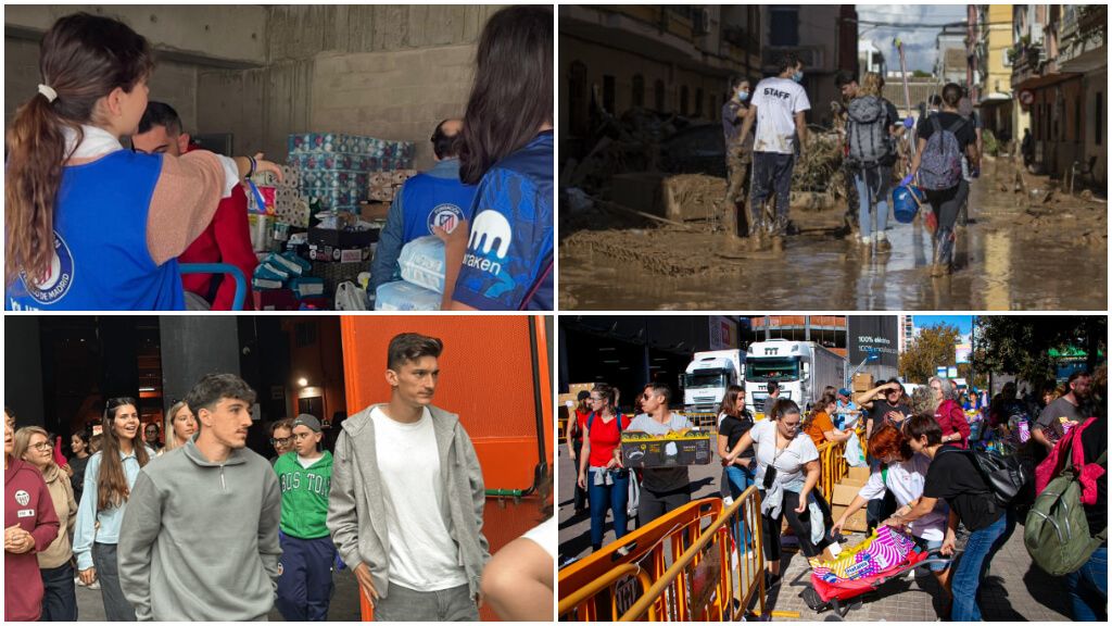 El mundo del deporte se une para ayudar a los afectados por la DANA