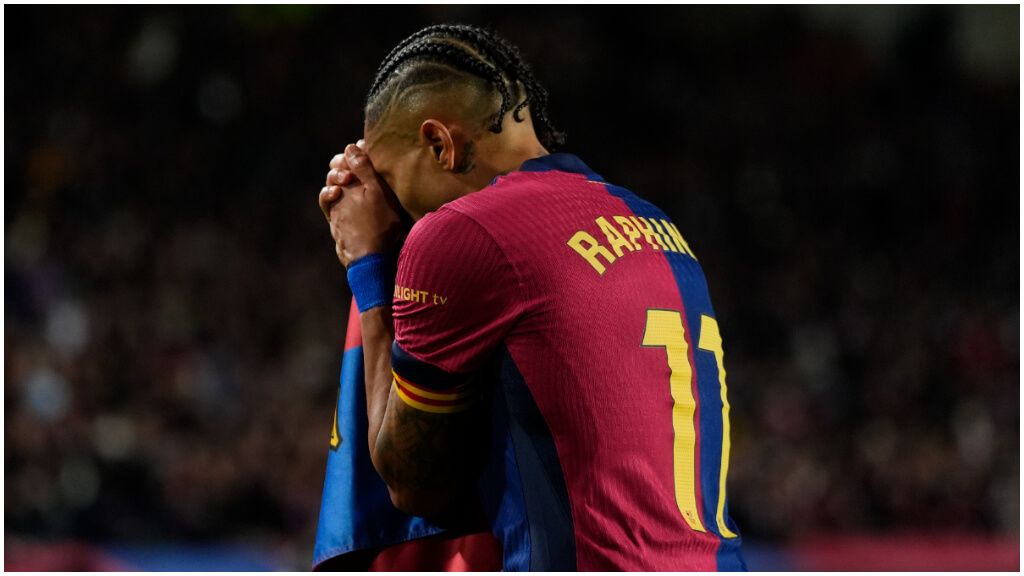  El FC Barcelona pierde en el último minuto en Montjuic. (Fuente: EFE)