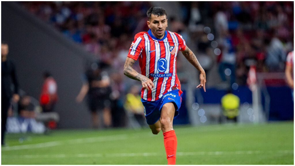  Ángel Correa, jugador del Atlético de Madrid (Cordon Press)
