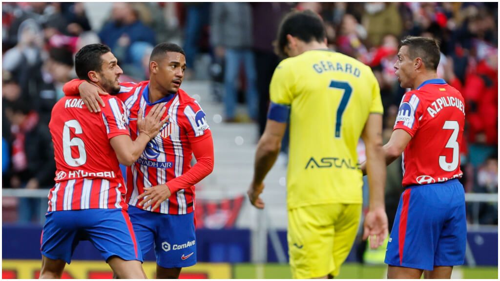  El Atleti empata en casa con el Villareal.