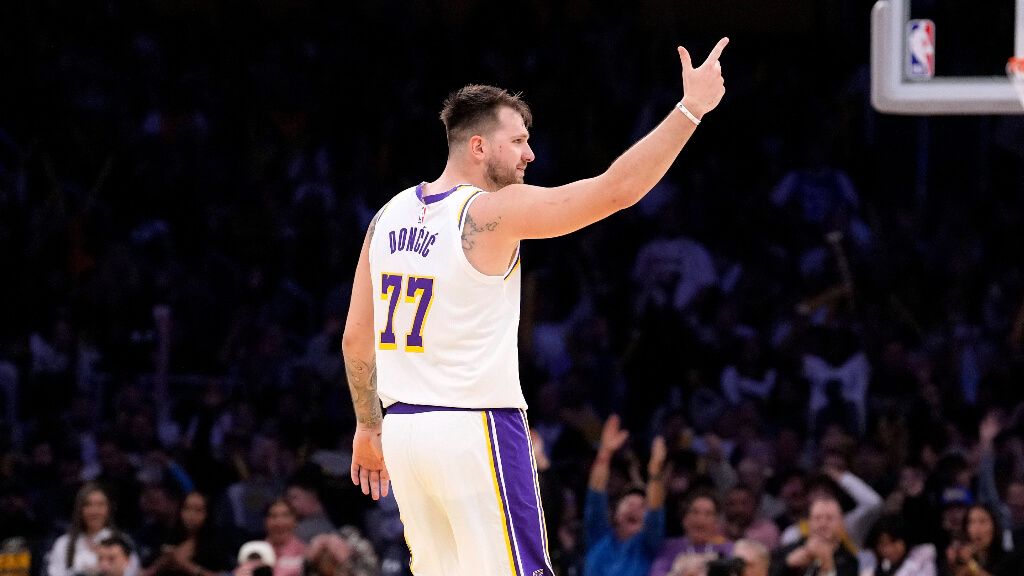 Luka Doncic en el partido contra los Clippers (Cordon Press)