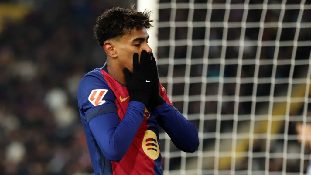 Lamine Yamal, lesionado ante el CD Leganés