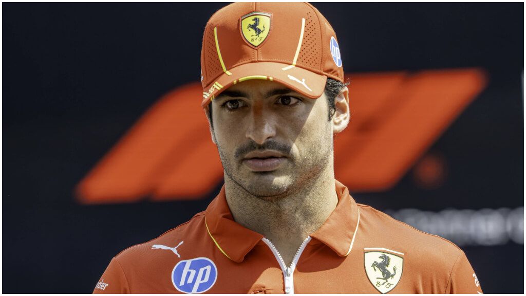  Carlos Sainz, en el GP de Bélgica (Cordon Press)