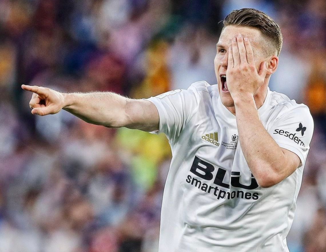 Kevin Gameiro celebra su gol en la final de Copa