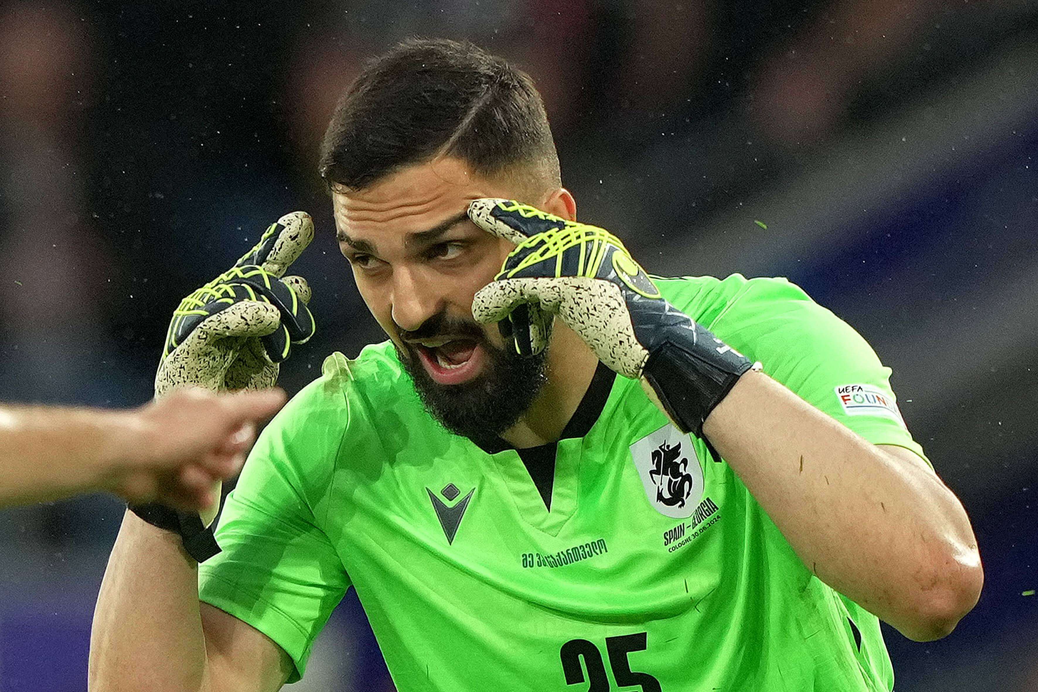  Giorgi Mamardashvili, ante España.