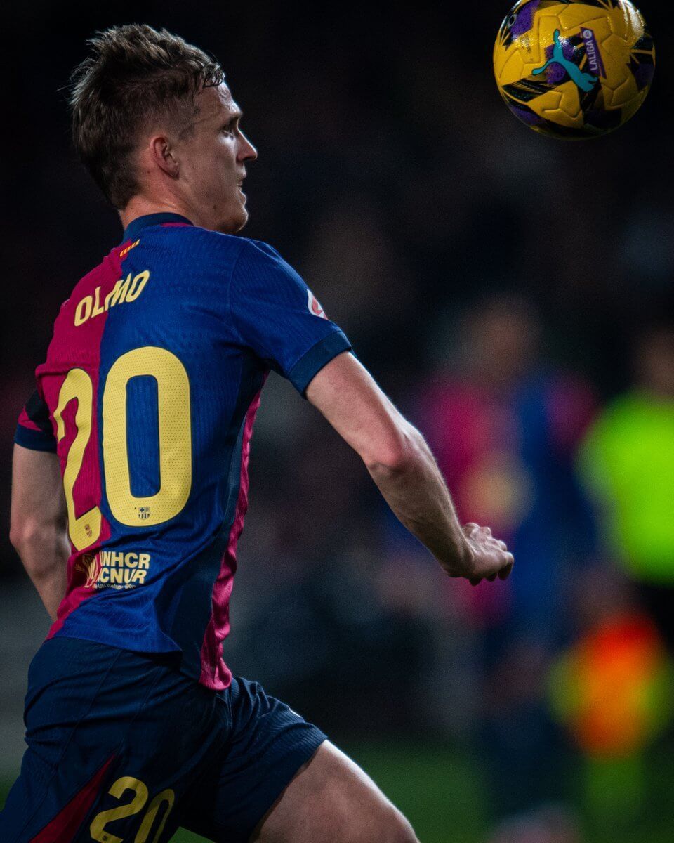 Dani Olmo ante Osasuna (FC Barcelona)