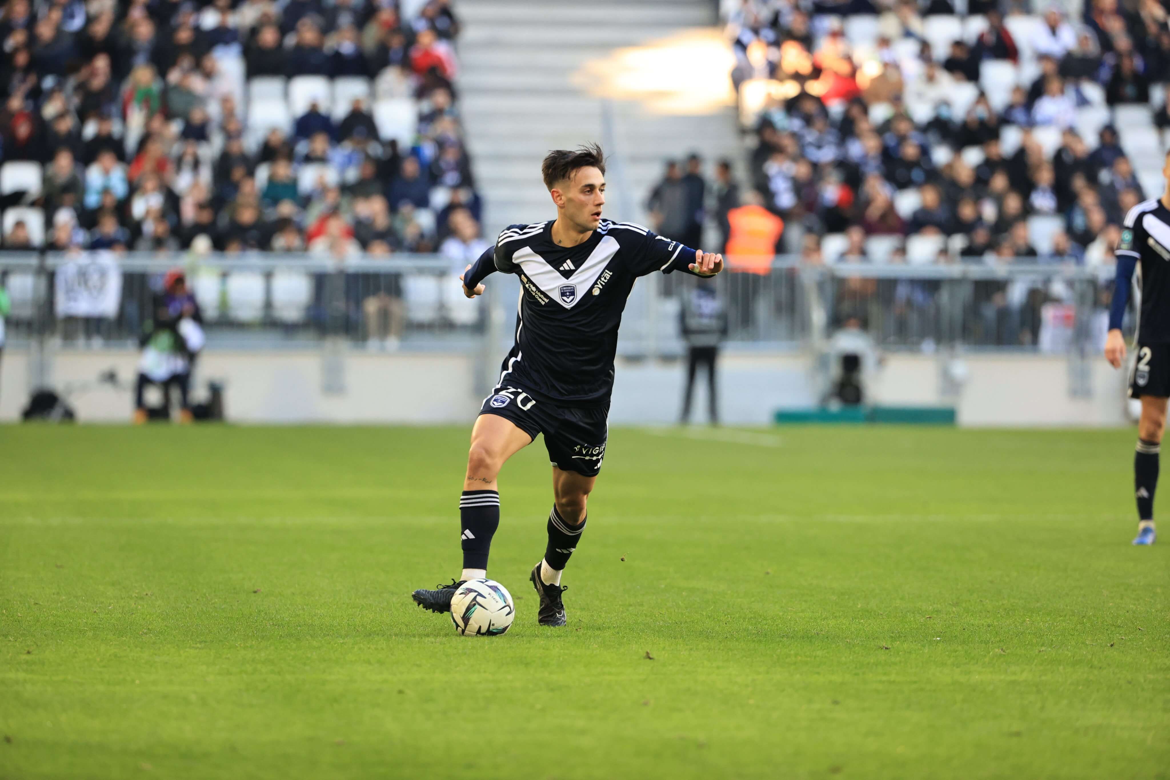  Pedro Díaz, con el Girondins de Burdeos.