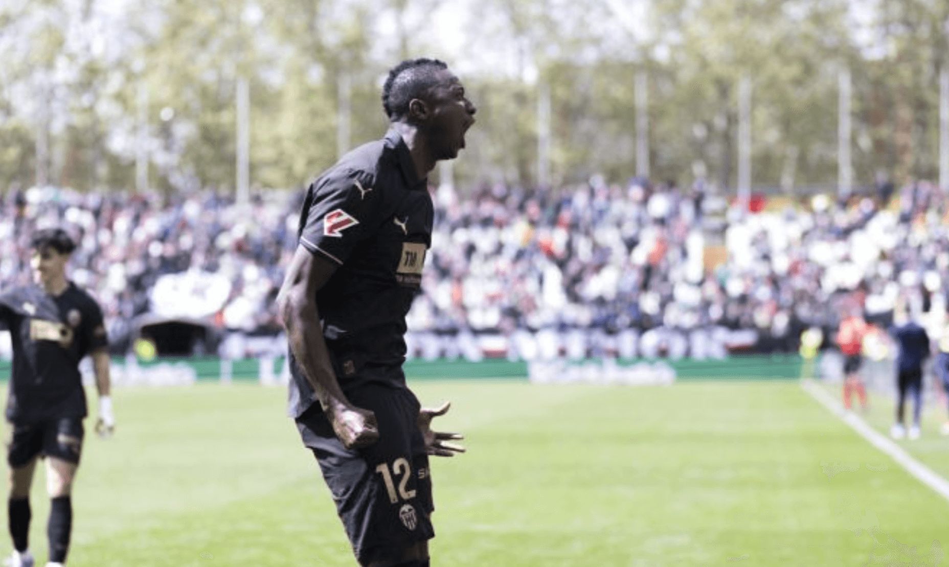 Gol de Sadiq en Vallecas (Foto: LALIGA)