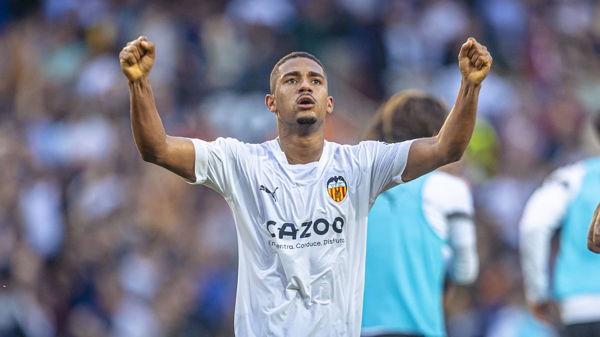 Gol de Samuel Lino ante el RCD Espanyol.