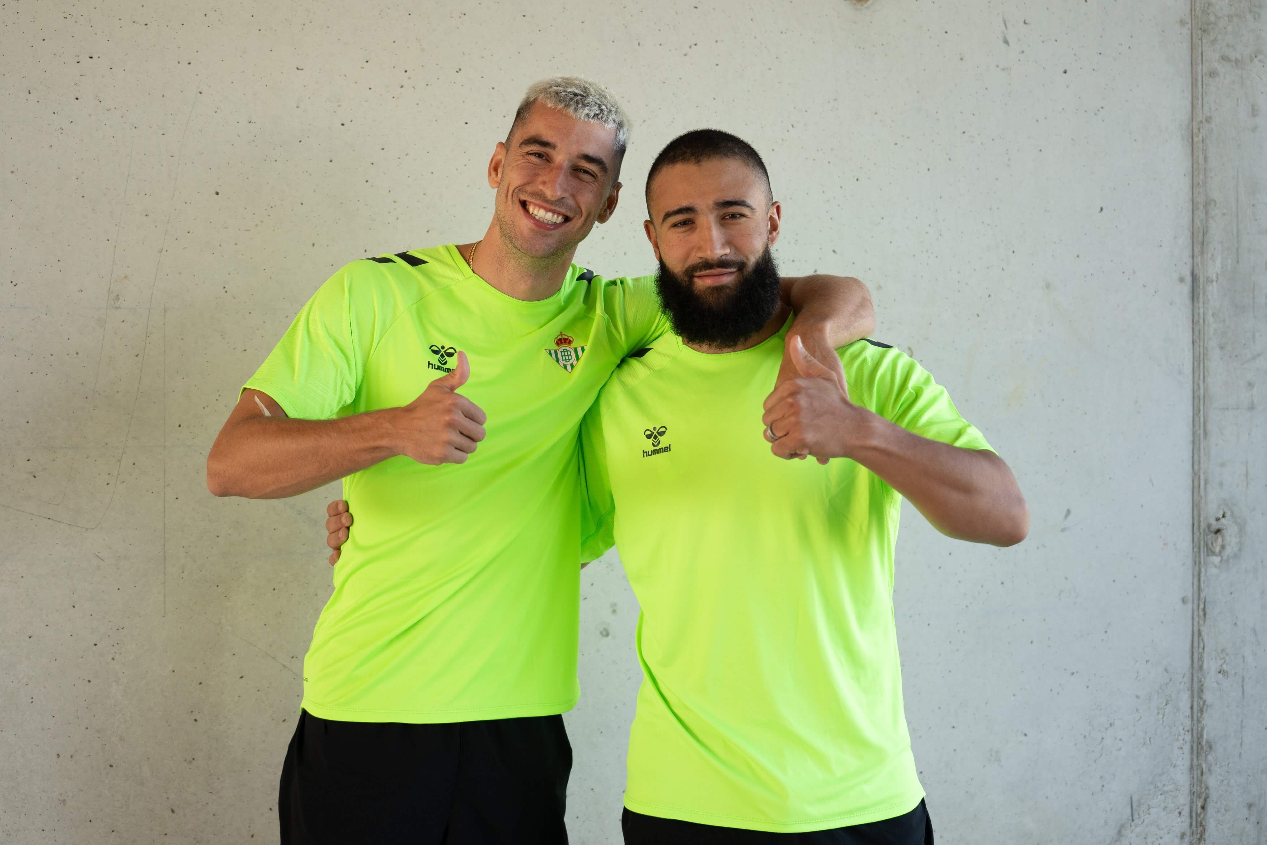 Nabil Fekir y Marc Roca en la pretemporada.