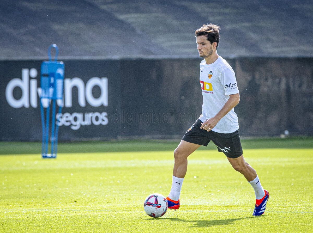  Hugo Guillamón, en pretemporada.