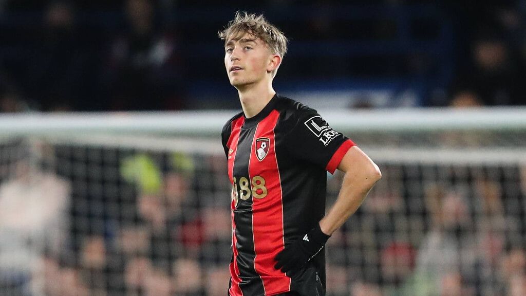  Dean Huijsen, en un partido con el Bournemouth (Cordon Press)