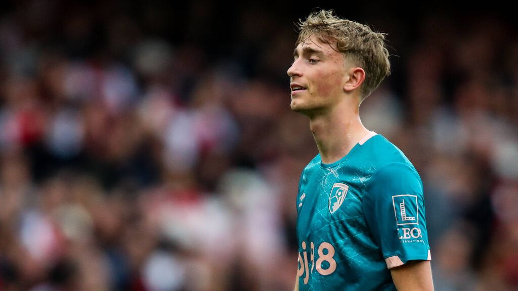 Dean Huijsen, en un partido del AFC Bournemouth (Cordon Press)