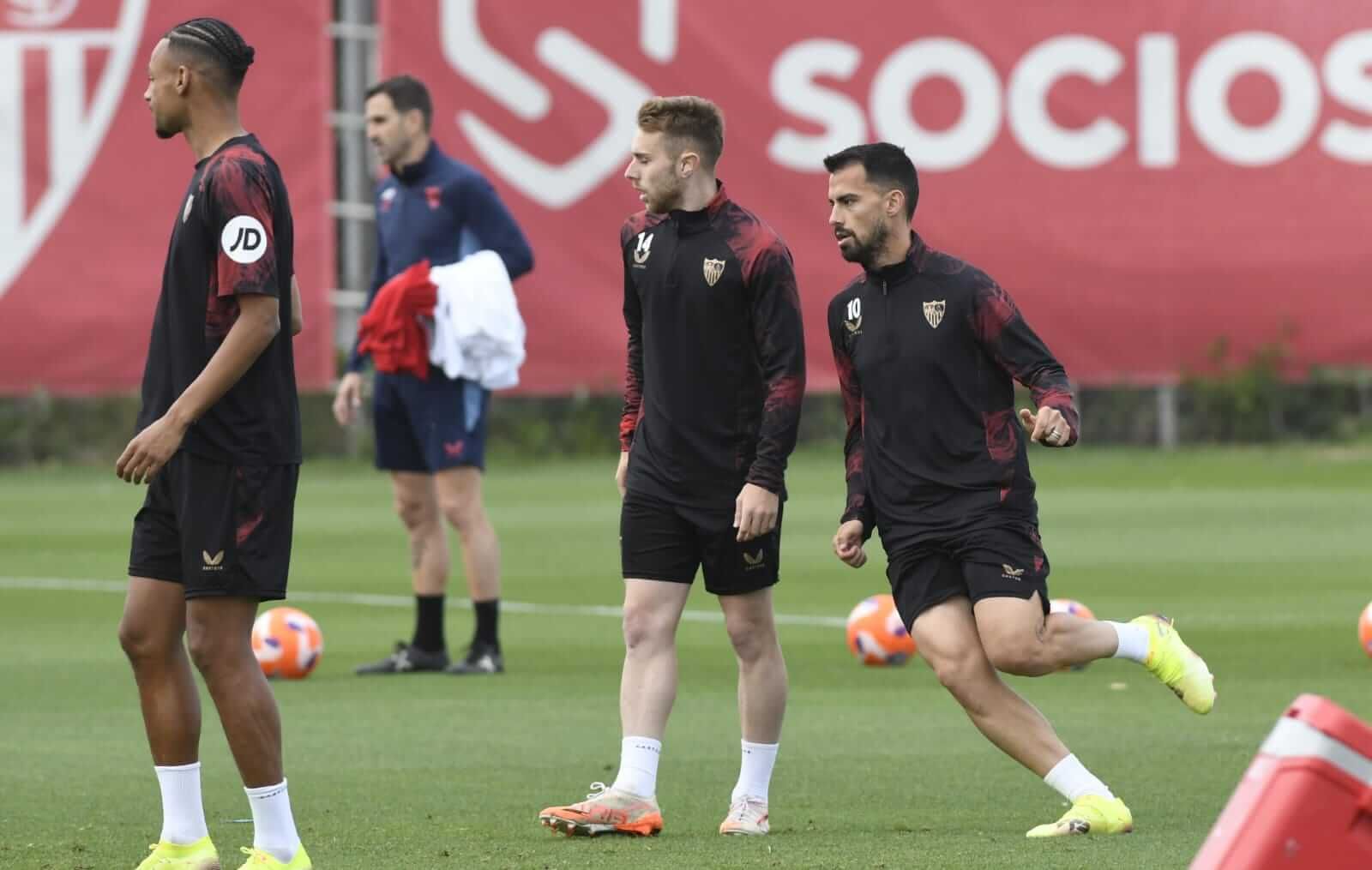  Suso y Peque, en la sesión del martes.