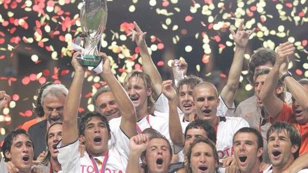  Baraja comandó el equipo campeón de la Supercopa de Europa 2004