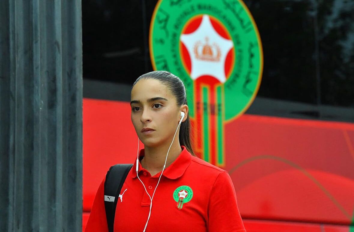  Lahmari participó en el pasado Mundial de Australia y Nueva Zelanda con Marruecos.