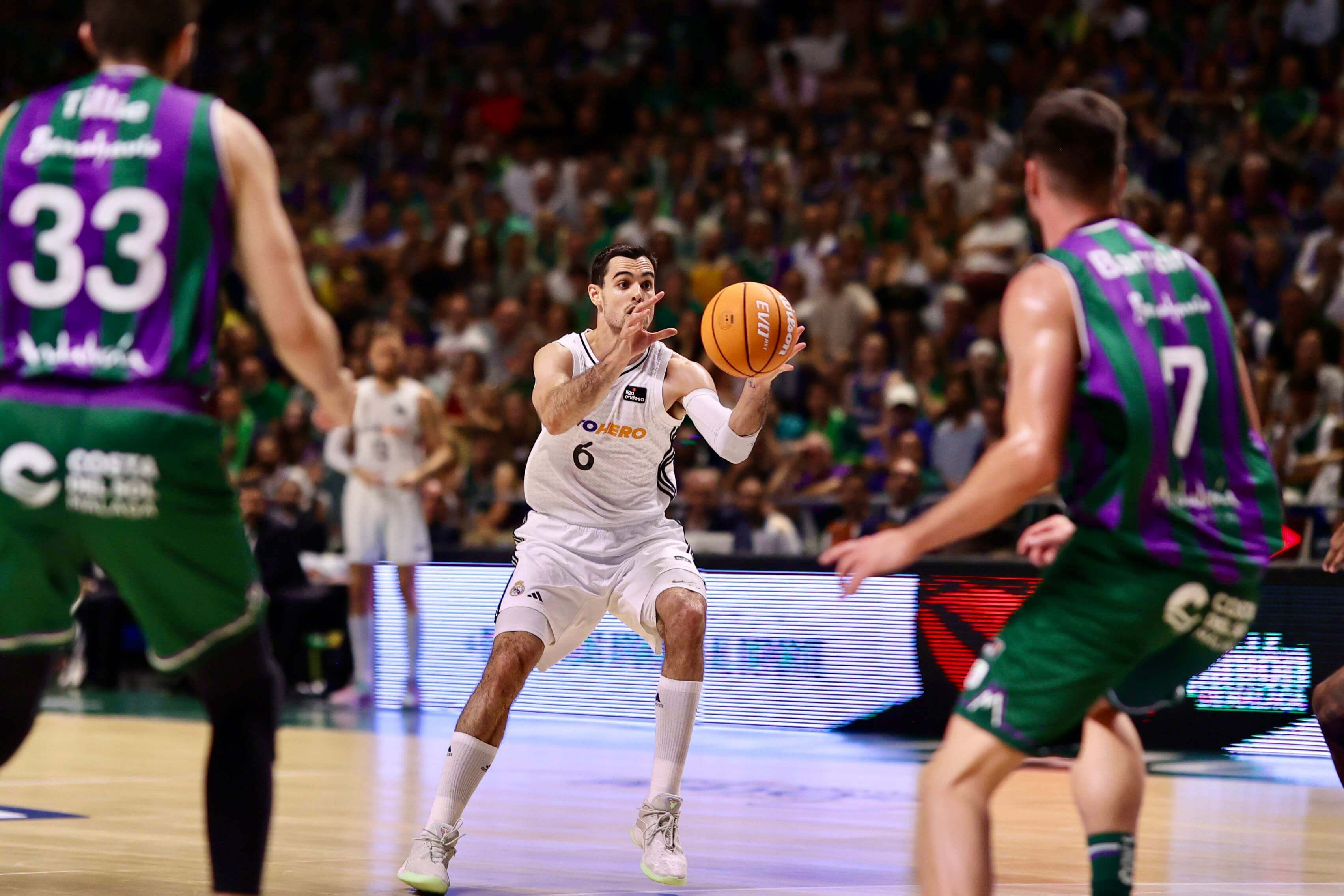  Alberto Abalde en el partido ante Unicaja