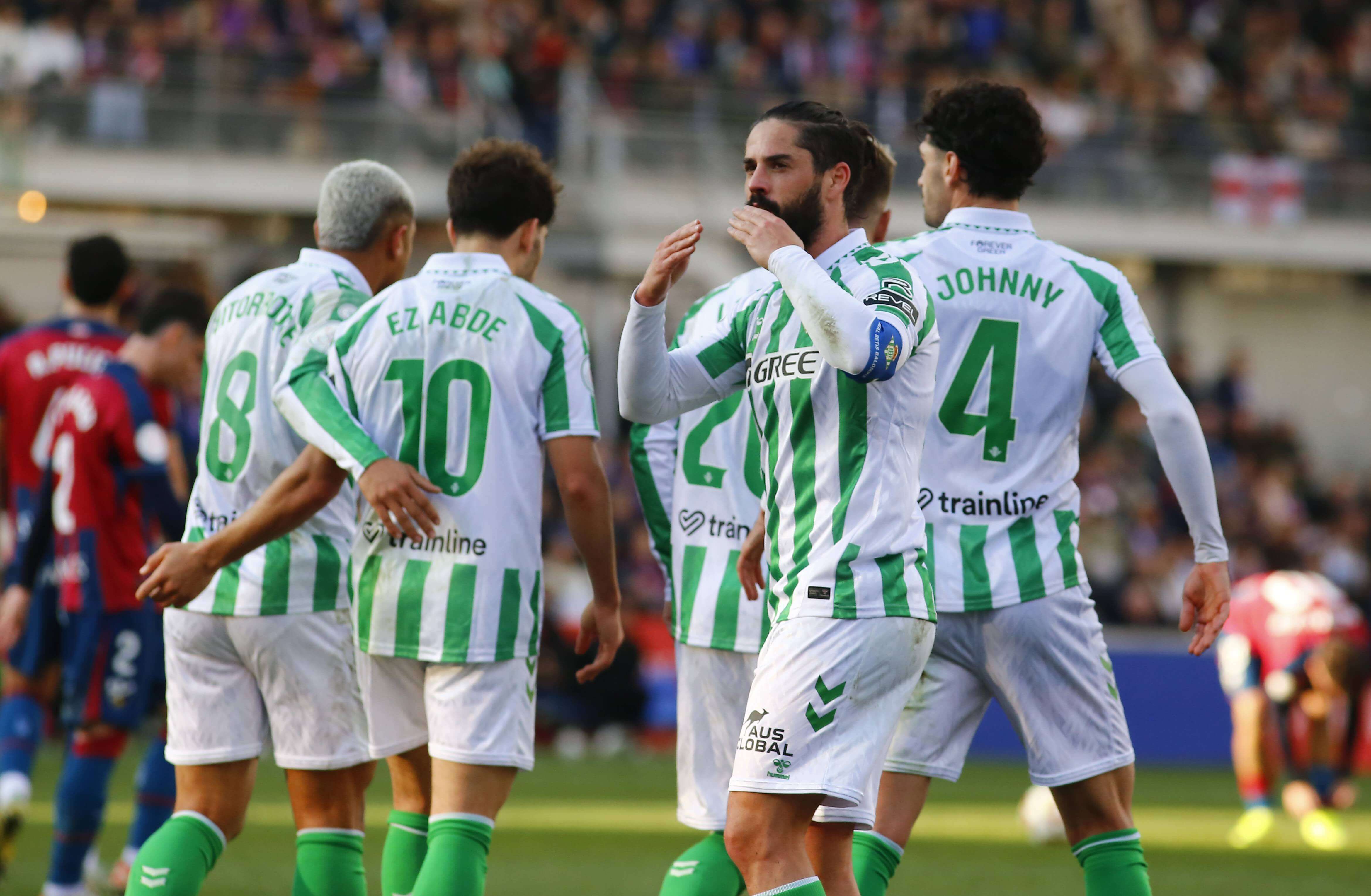  Isco, en el Huesca-Betis.