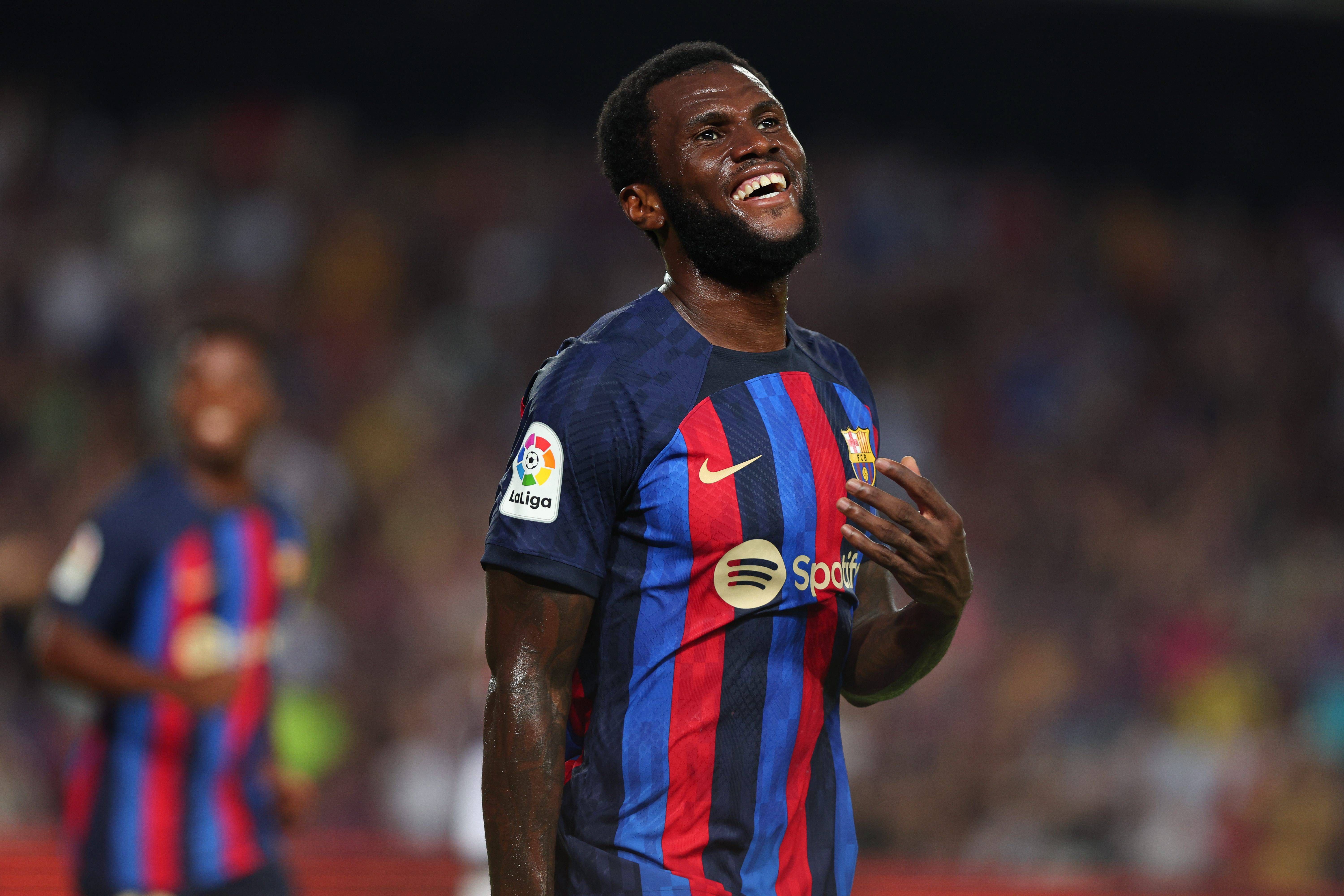  Franck Kessie, en un partido del Barcelona.