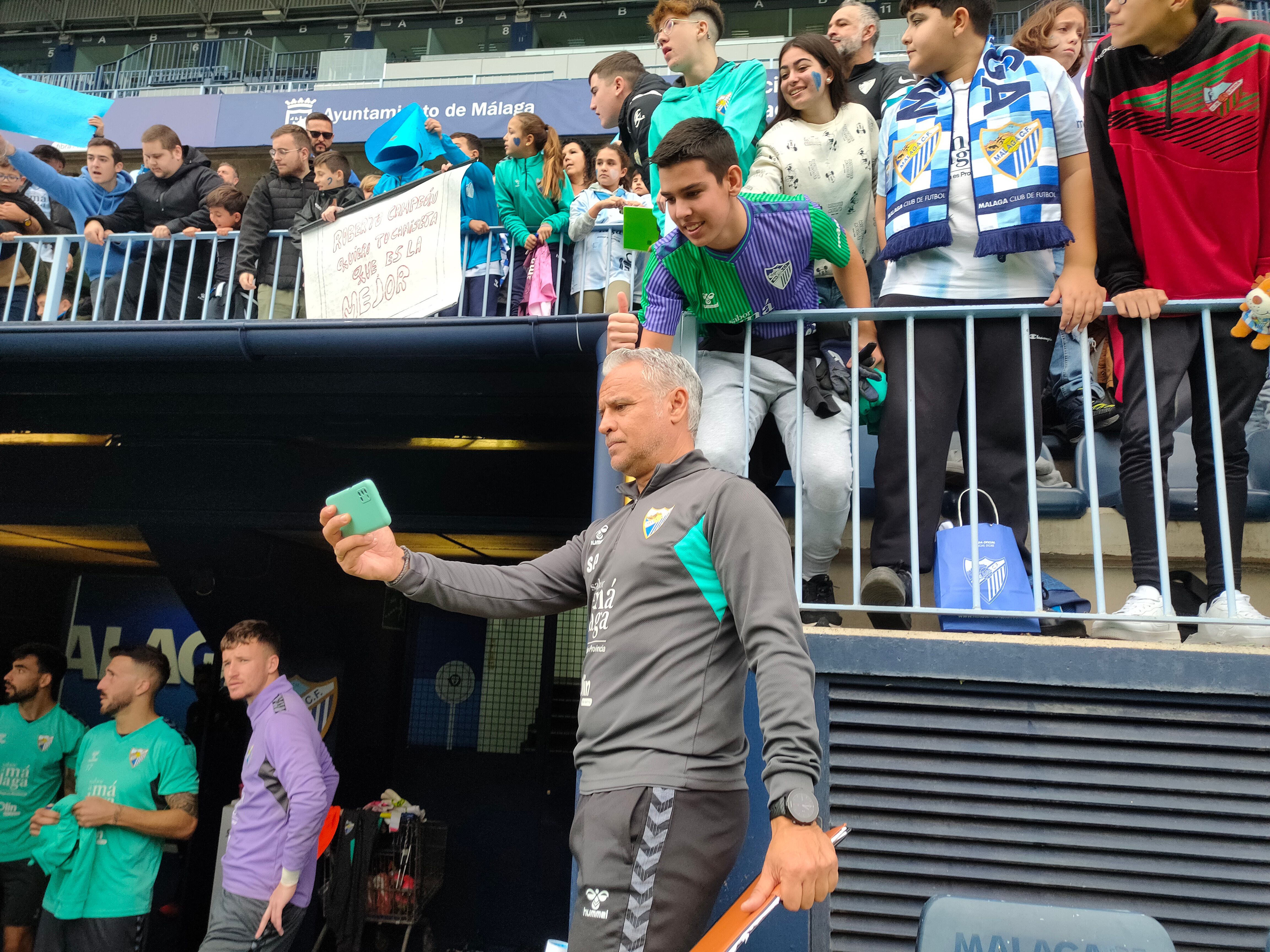 Pellicer, también protagonista. (A.F.)